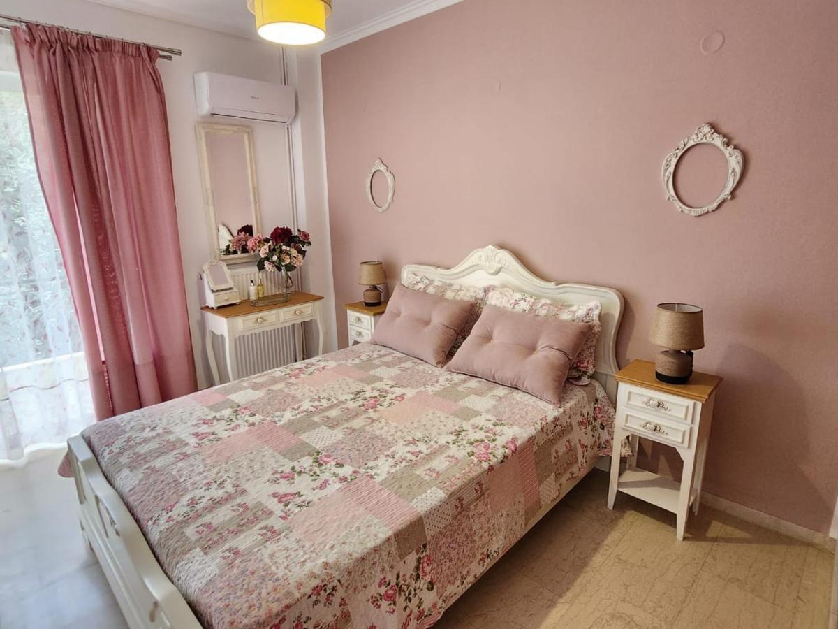 Queen Aspri Apartment 3' Min To The Beach! Antikyra Extérieur photo
